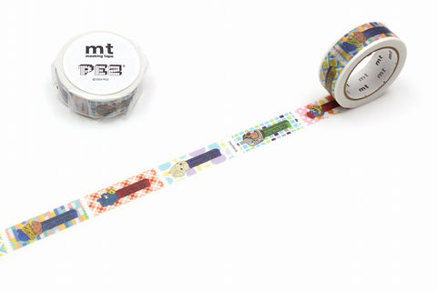 mt PEZ Washi Tape - PEZ and patterns