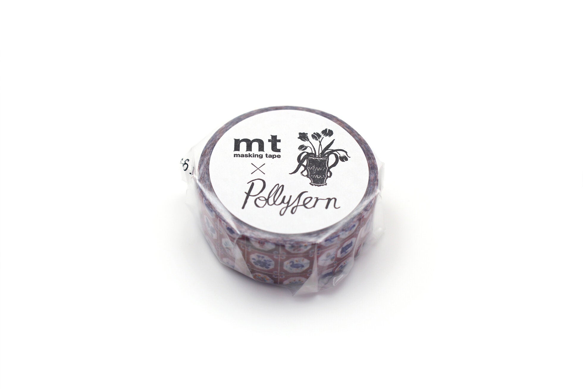 mt x Polly Fern Washi Tape - Tile
