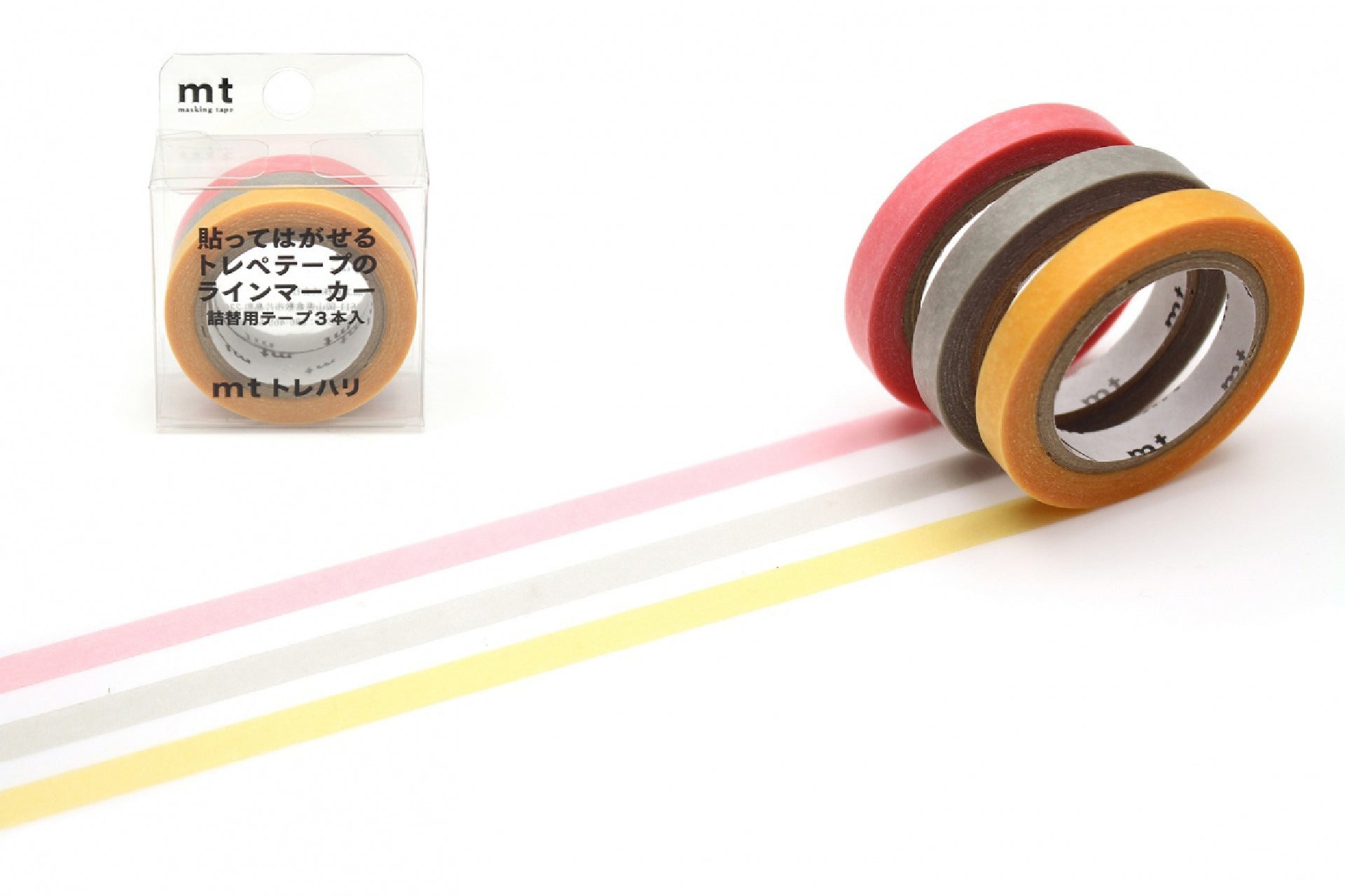 mt Slim Washi Tape - Trehari Refill - Set A