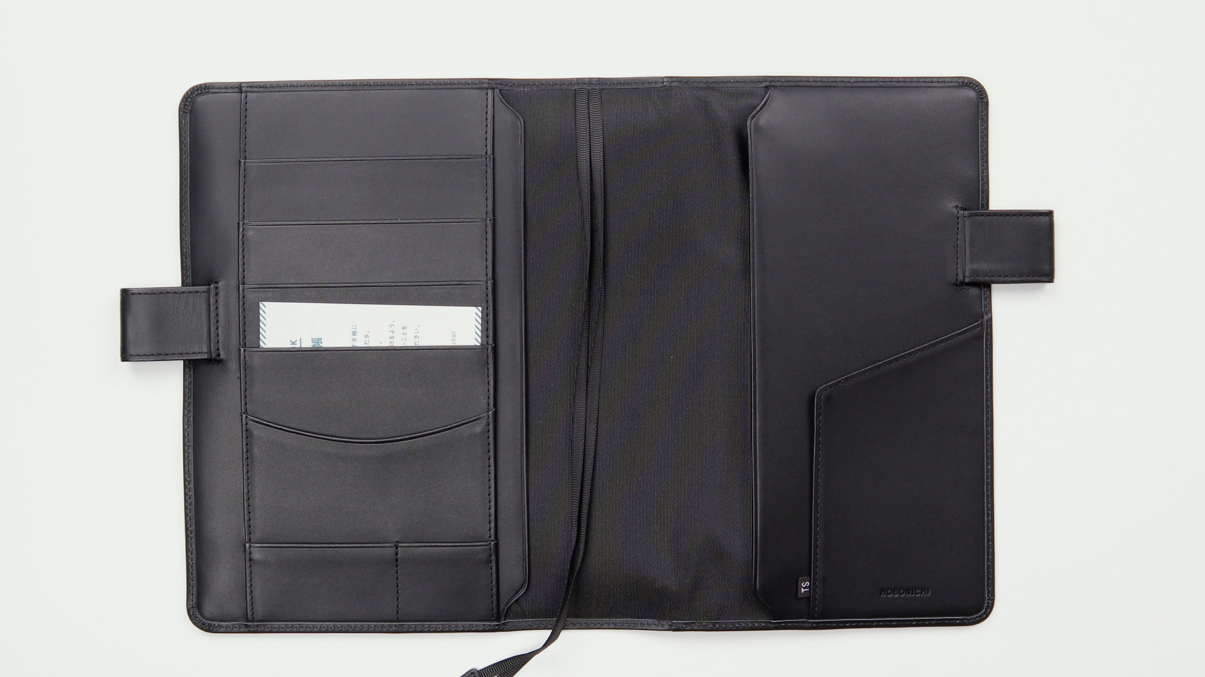 Hobonichi Techo Cousin Cover - Leather: TS Basic - Black