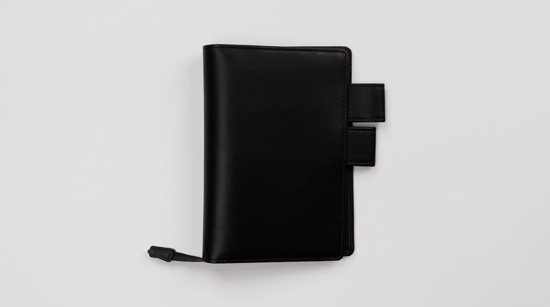 Hobonichi Techo Cover 2024 - Leather: TS Basic - Black