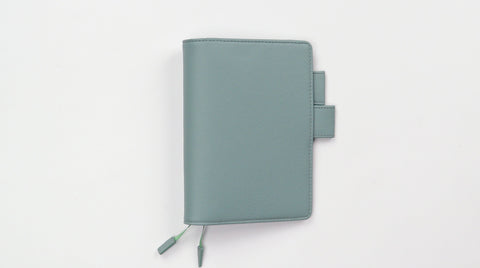 Hobonichi Techo Cover 2024 - Leather: Water Green