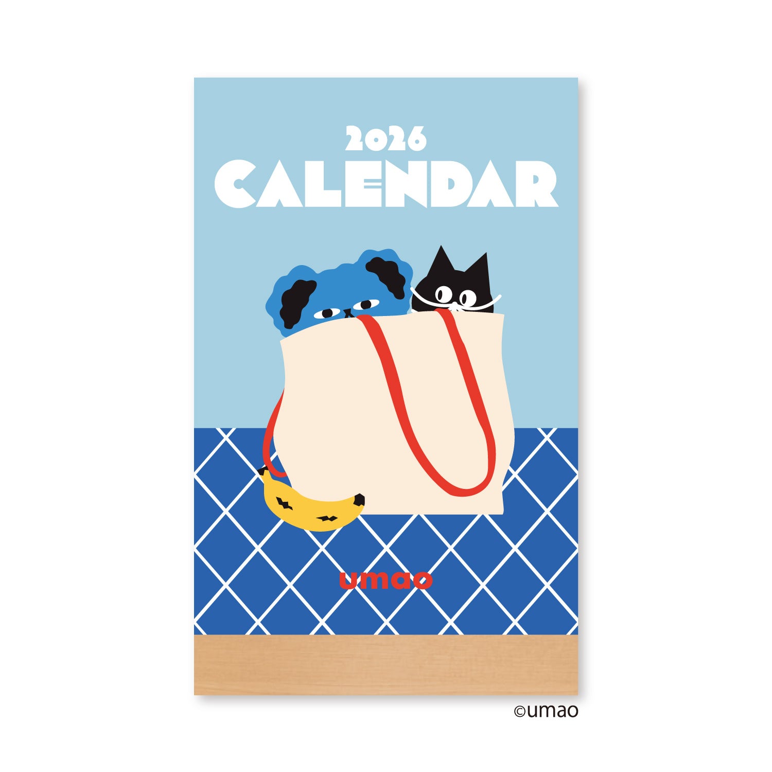 Shinnippon x umao 2026 - Desktop Monthly Calendar
