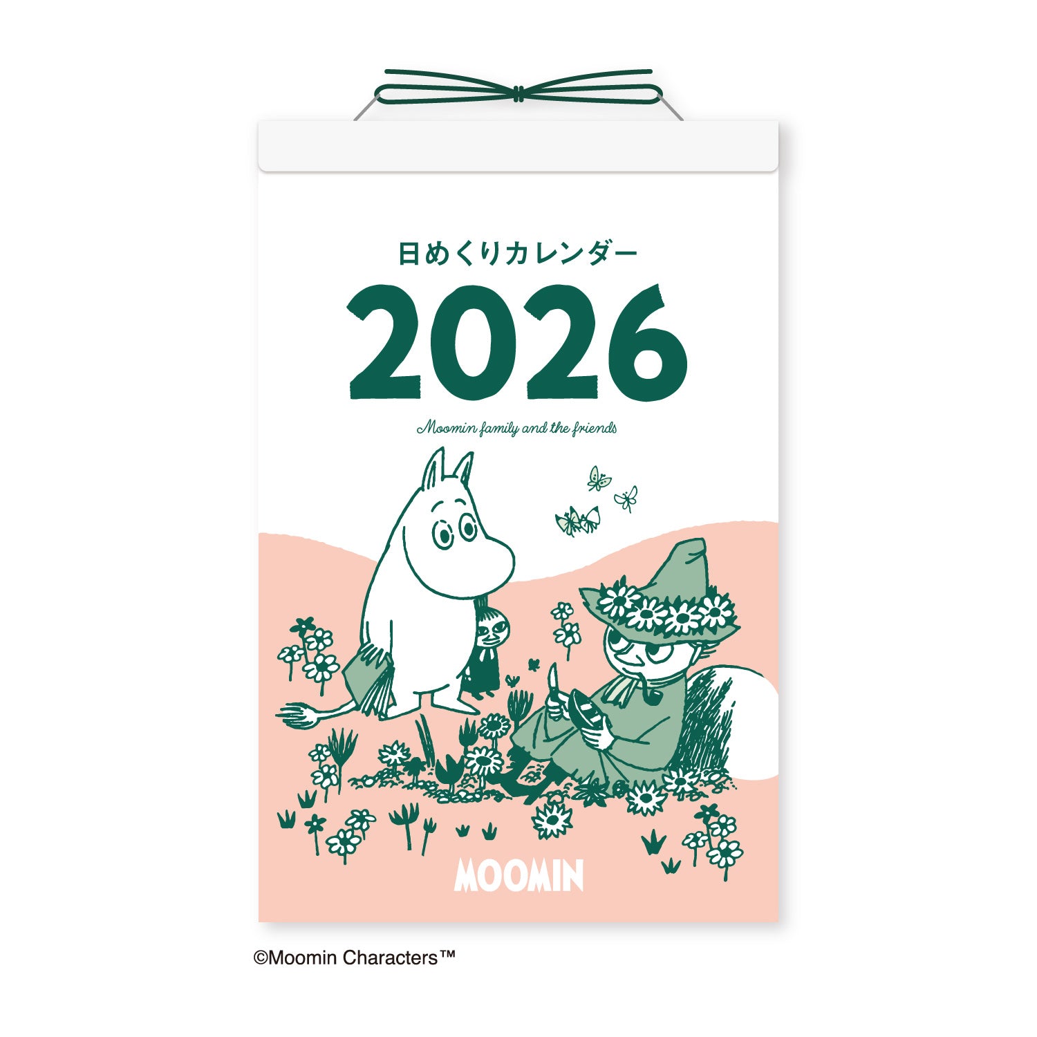 Shinnippon 2026 - Moomin Daily Calendar
