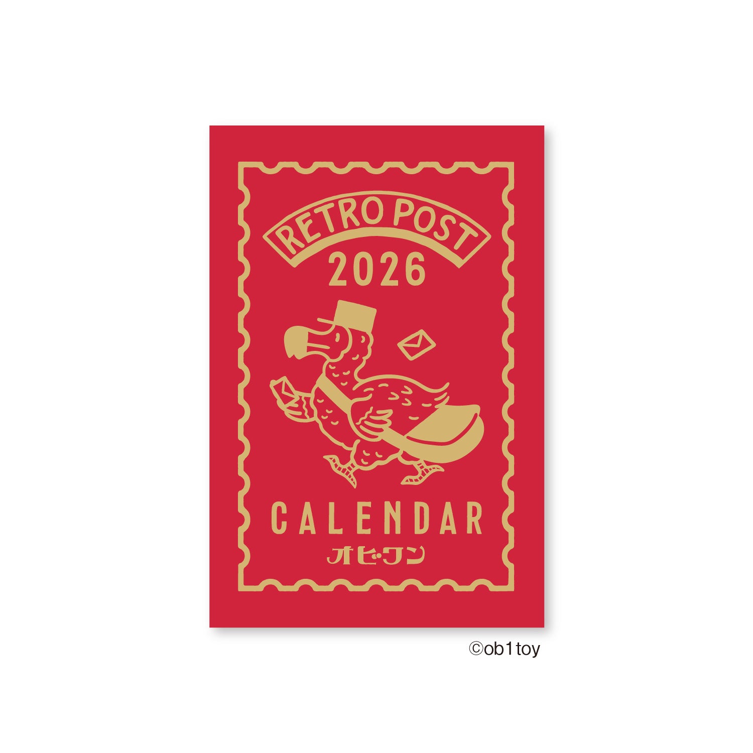 Shinnippon x Ob1 2026 - Mini Daily Calendar – Yoseka Stationery