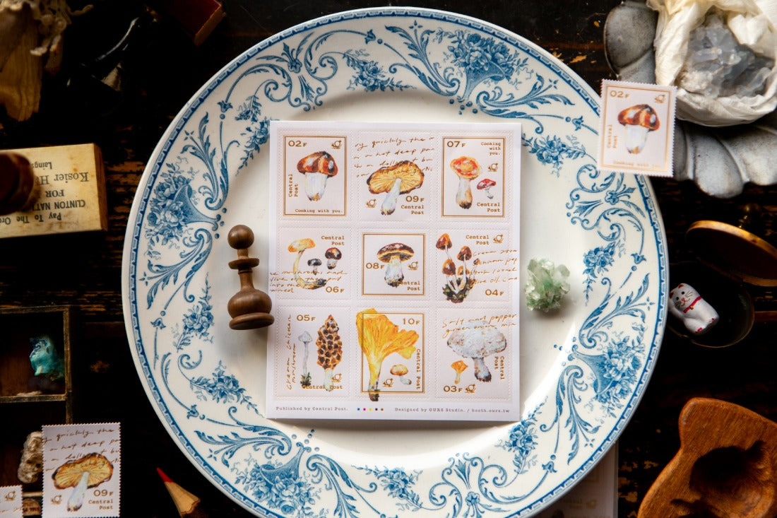 OURS Stamp Sticker - Mushroom Recipe
