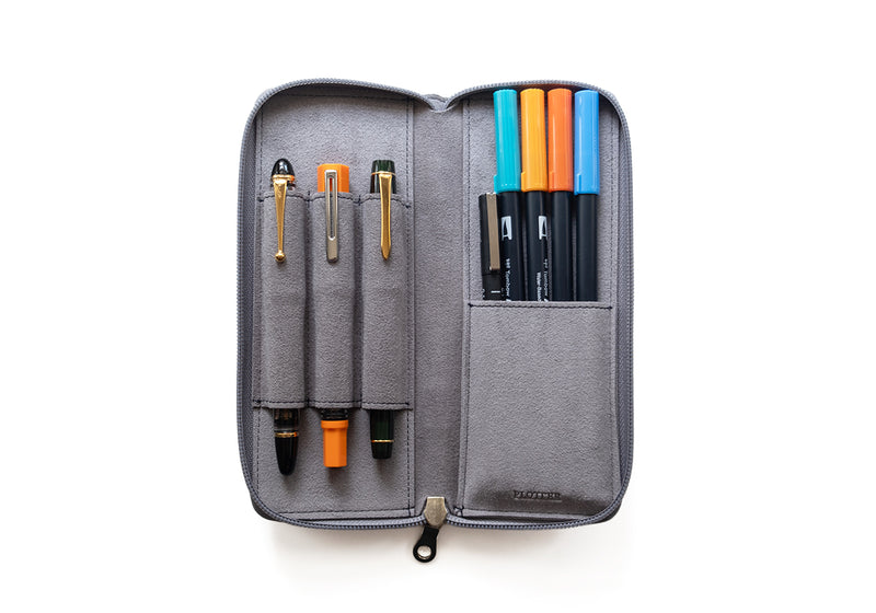 PLOTTER - Long Zipper Pen Case - US Exclusive – Yoseka Stationery