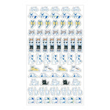 Furukawa Paper Sticker Sheet - Watashi Biyori Daily Sticker - Hyokkori - Cat