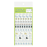 Furukawa Paper Sticker Sheet - Watashi Biyori Daily Sticker - Hyokkori - Cat