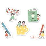 Furukawa Paper Flake Stickers - Tiny Helpers