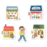 Furukawa Paper Flake Stickers - Outing