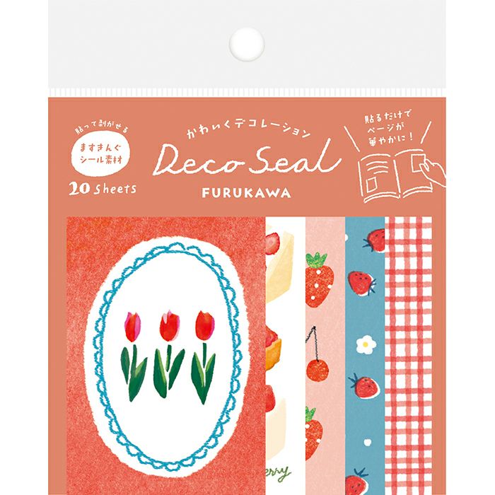 Furukawa Paper Deco Seal - Red