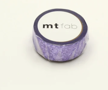 mt fab Washi Tape - Metallic Foil Stamp - purple dust