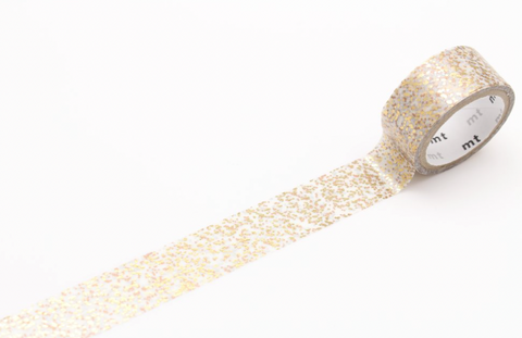 mt fab Washi Tape - Metallic Foil Stamp - particle gold