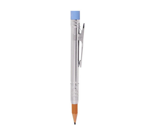 Tohkin Pencil Extender - HB - Silver