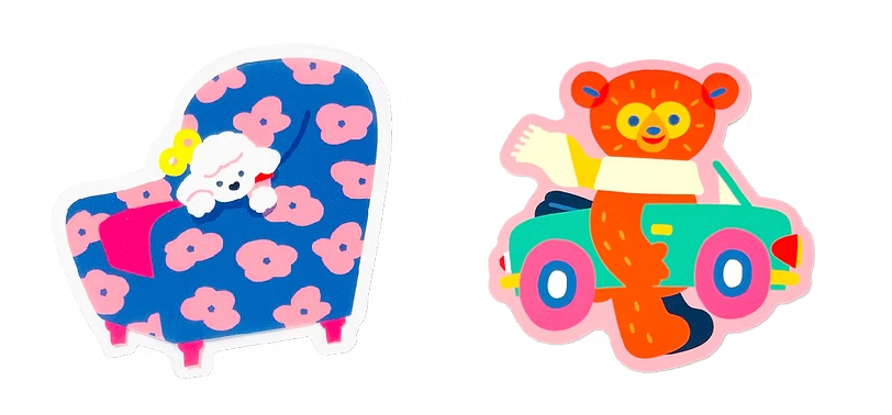 Frontier - CREATORS CIRCUS Sticker - Hiroko Suemasu