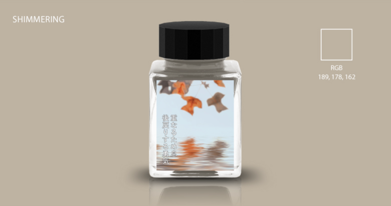 Tono & Lims Ink Bottle - Puddle Story Line - Series of Sighs, Courage to Change My Mind - 30ml (Coming Soon)
