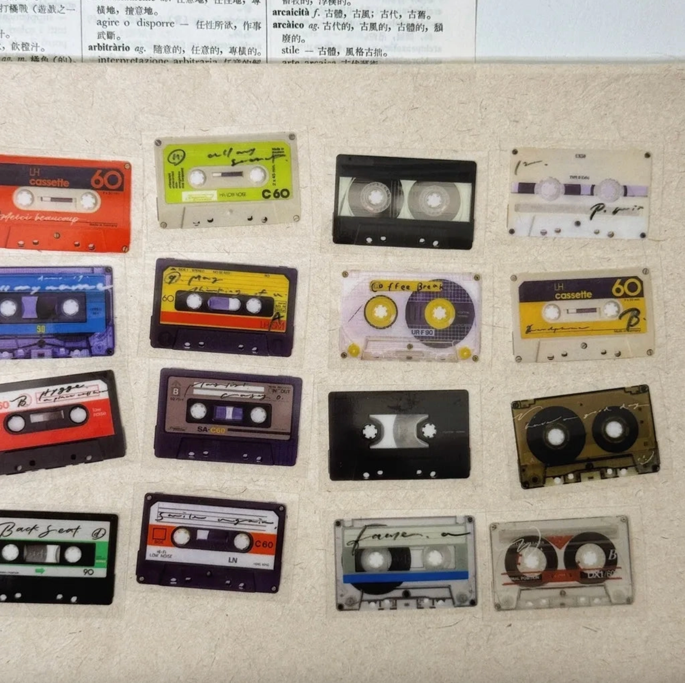 Mr. Eggplants Matte PET Tape - Mixtape