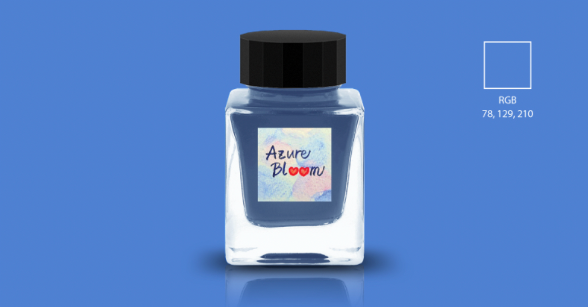 Tono & Lims Ink Bottle - Friendship - Azure Bloom - 30ml (Coming Soon)