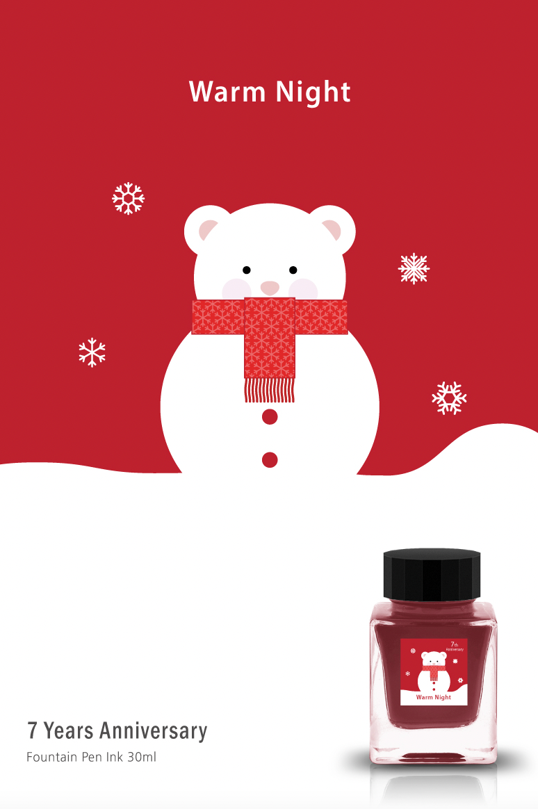 Tono & Lims Ink Bottle - Seven Year Anniversary - Warm Night - 30ml (Coming Soon)