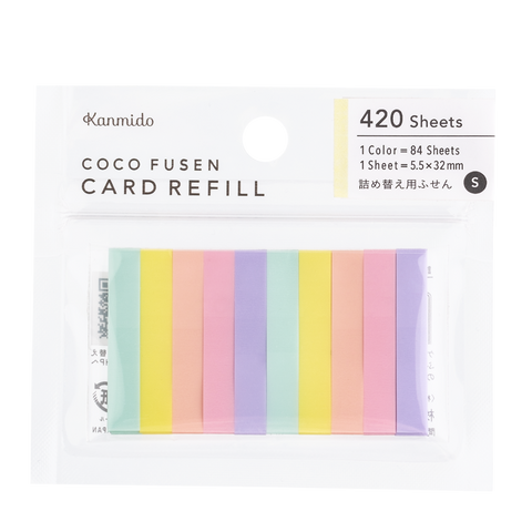 Kanmido - Coco Fusen Card Refill - Small