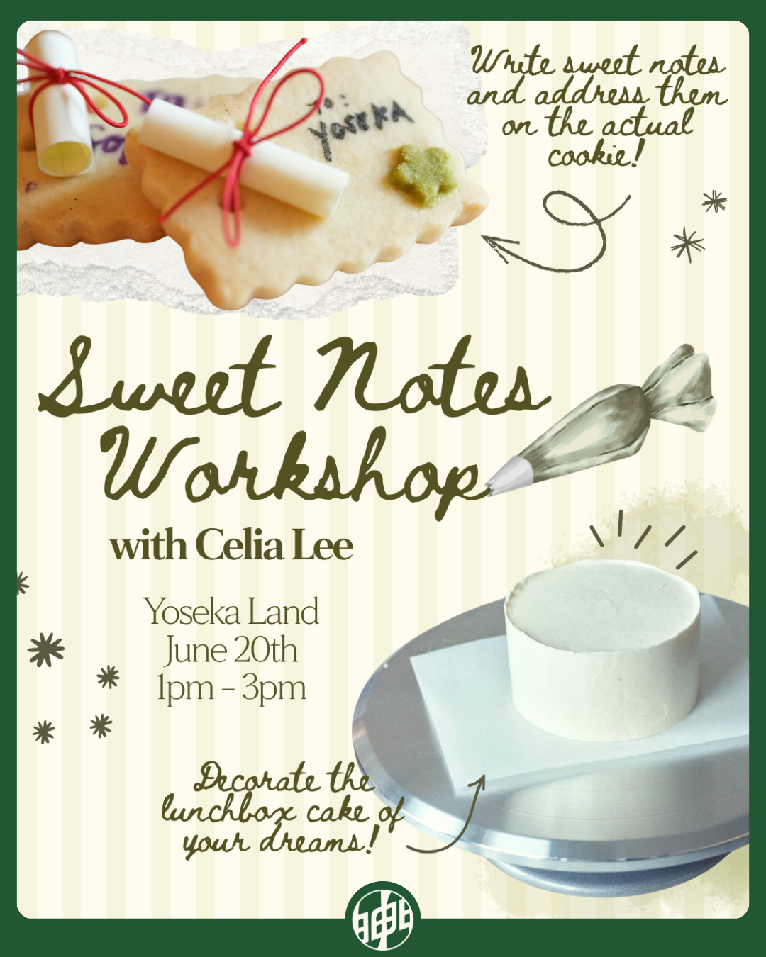 Sweet Notes Workshop with Celia – Yoseka Stationery