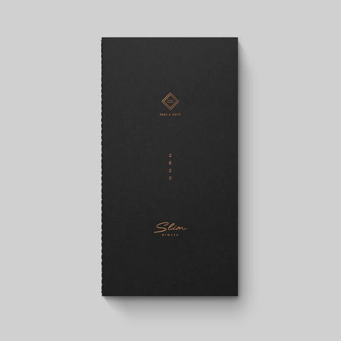 Take A Note 2025 - Slim Bi-weekly Planner - A5 Slim (Pre-Order Only. Ships late October)