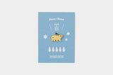 TRAVELER's Factory - Holiday Small Bear Brass Charm - Limited (Pre-Order Starts 11/13, Ships late Nov/ early Dec)