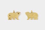 TRAVELER's Factory - Holiday Small Bear Brass Charm - Limited (Pre-Order Starts 11/13, Ships late Nov/ early Dec)