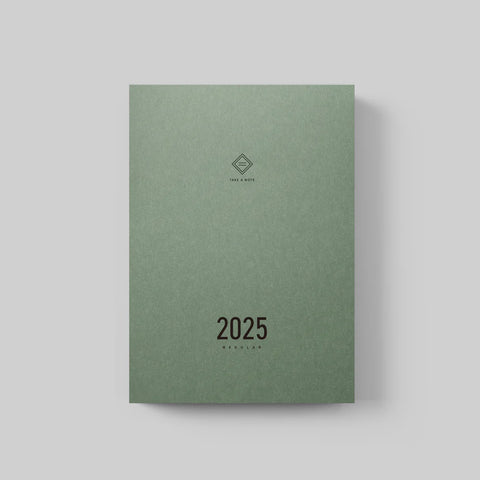 Take A Note 2025 - Taiwan Holiday Version - A5 (Pre-Order Only. Ships late October)