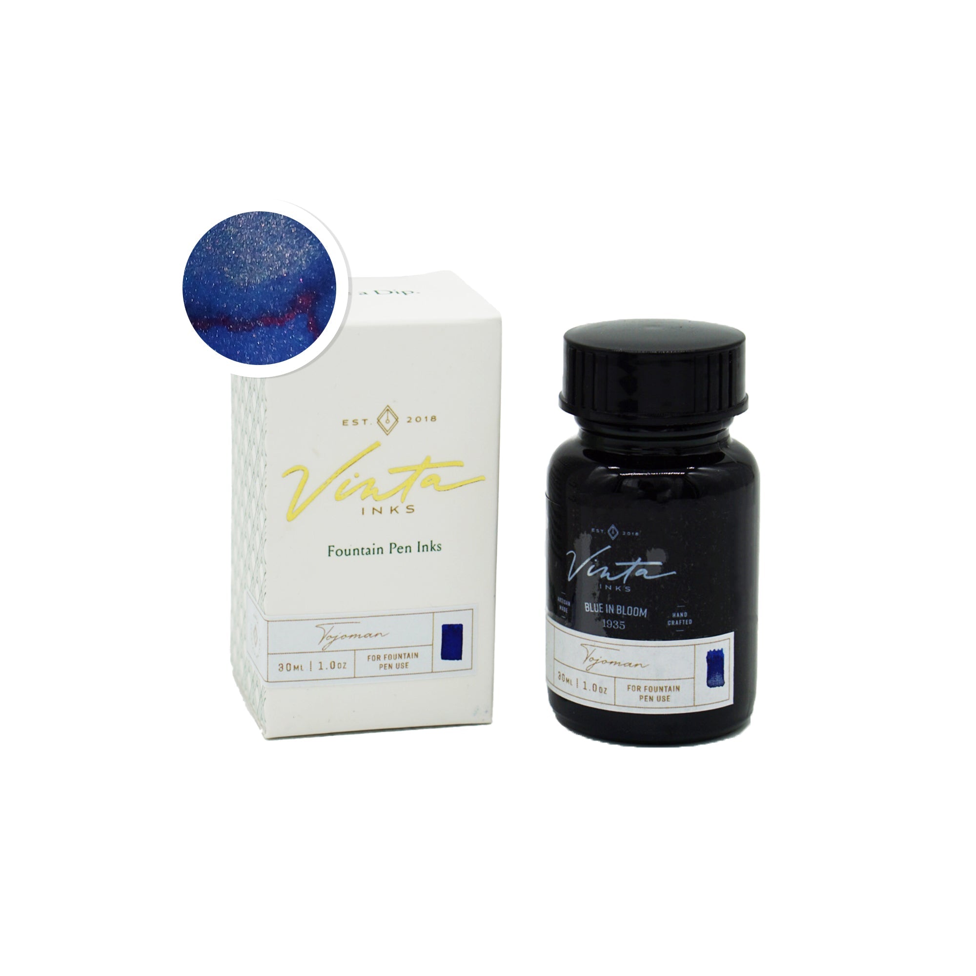 Vinta Inks - Special - Blue in Bloom (Tojoman 1935) - 30 mL (Coming Soon)