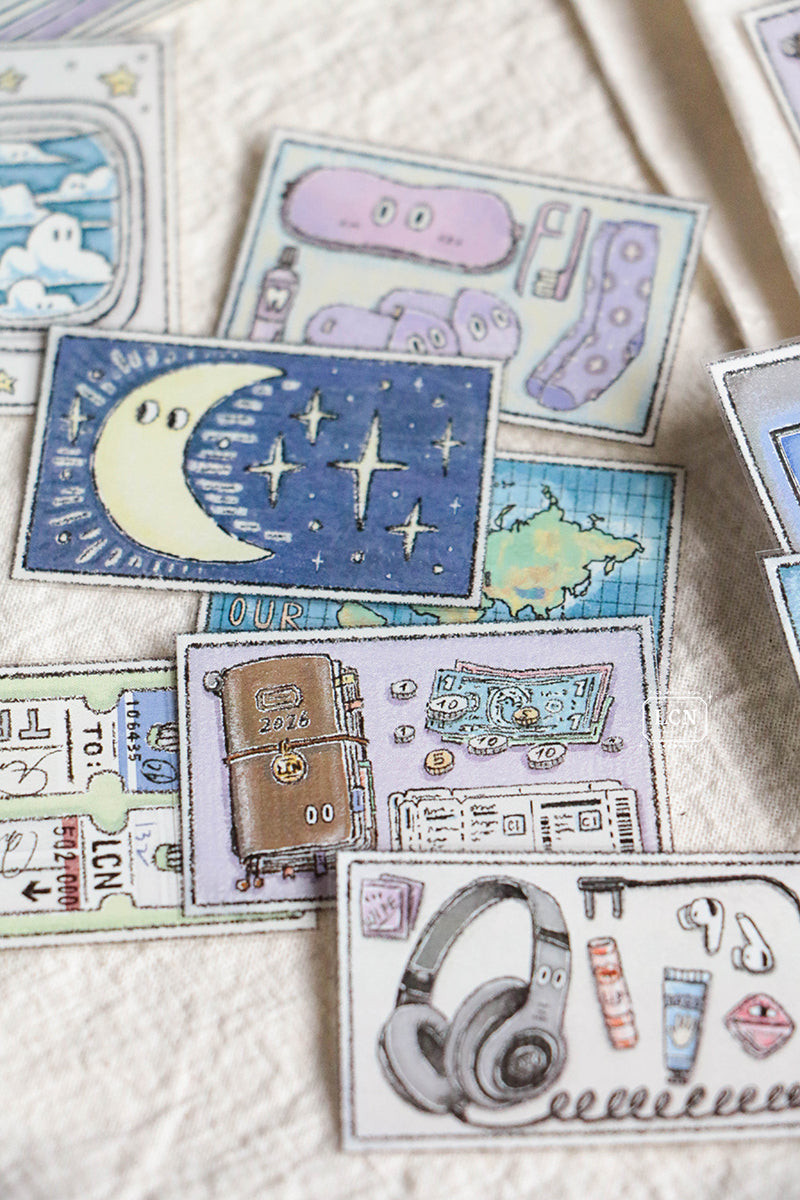 LCN PET Tape - When Travel – Yoseka Stationery