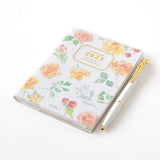 Midori Pocket Diary 2025 - Flowers - A6