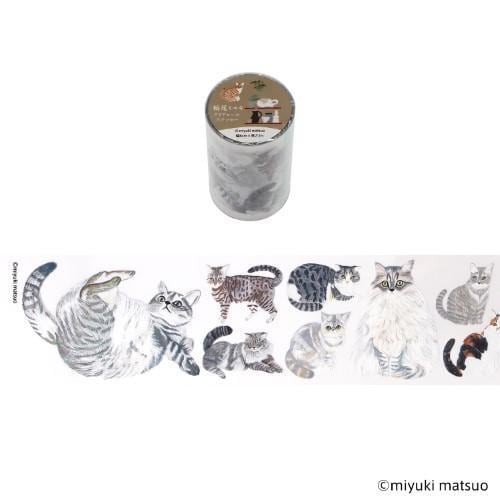 Komamono Creative x Miyuki Matsuo Clear Roll Sticker (Coming Soon)