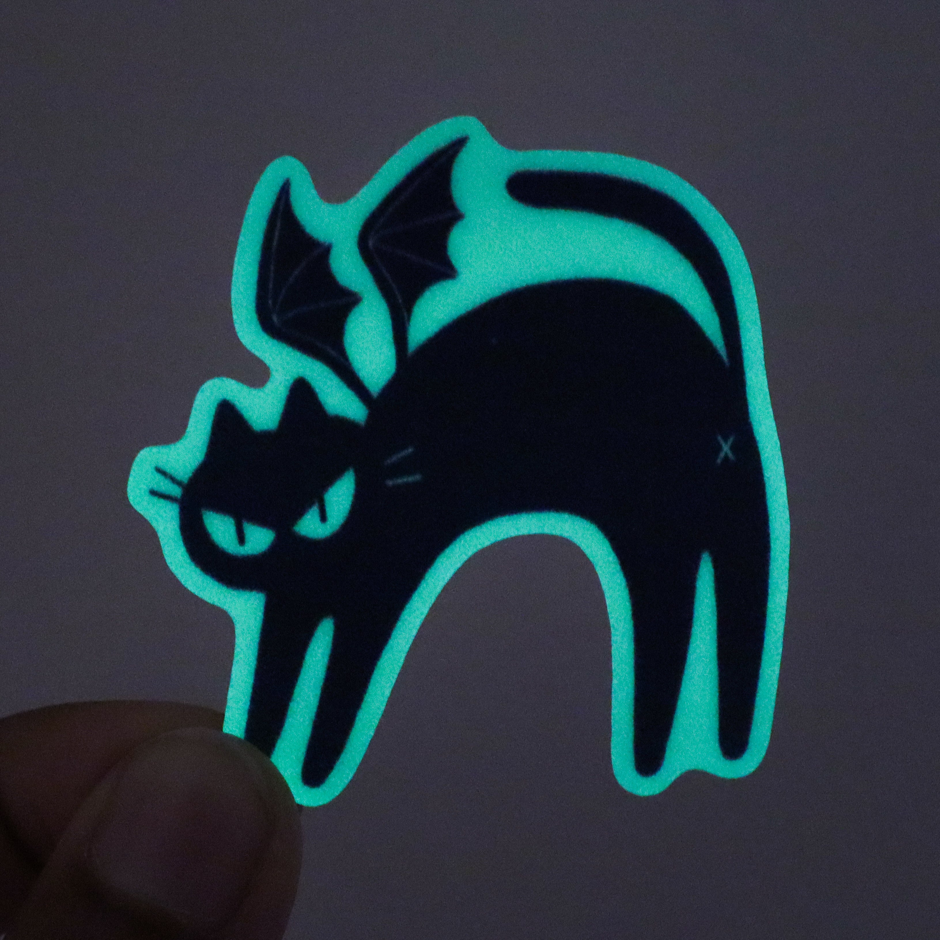 Radhia Rahman Bat Kuni Glow in The Dark Sticker