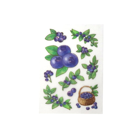 irodo Fabric Sticker - Blueberry