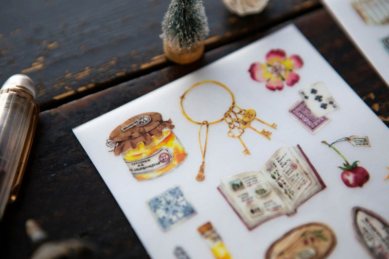 OURS x Hank - Desk of Botanist Stamp Stickers – Yoseka Stationery