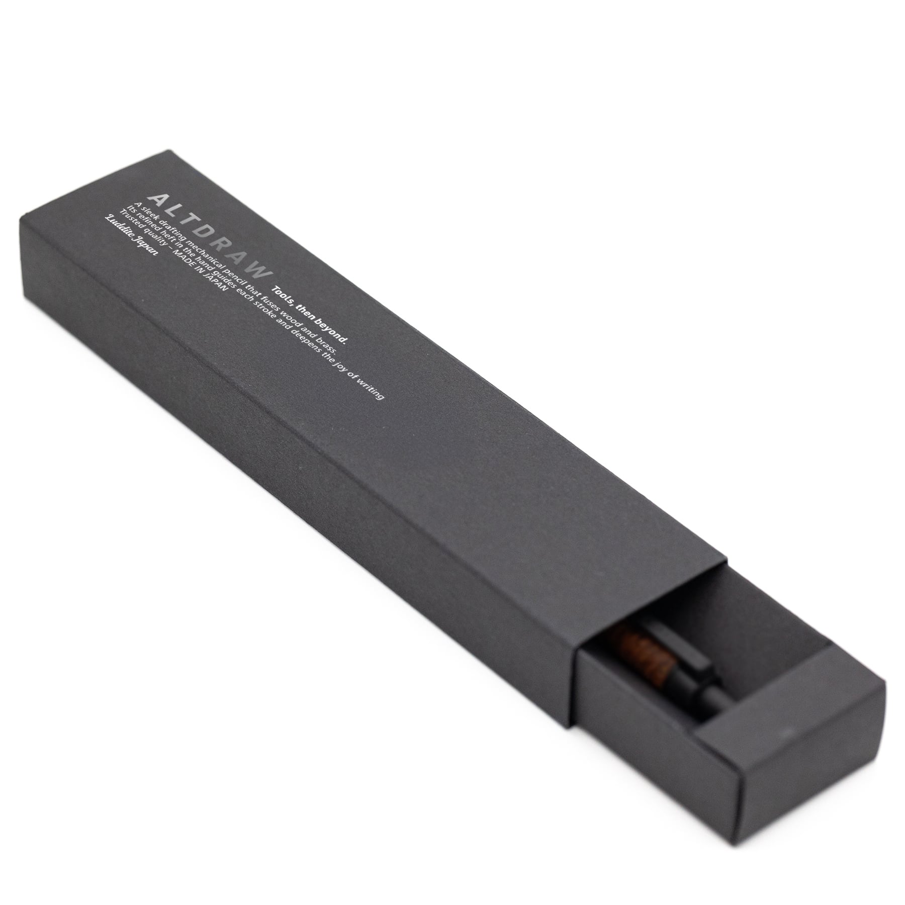 LUDDITE Mechanical Pencil - AltDraw Matte Silver - 0.5mm (Coming