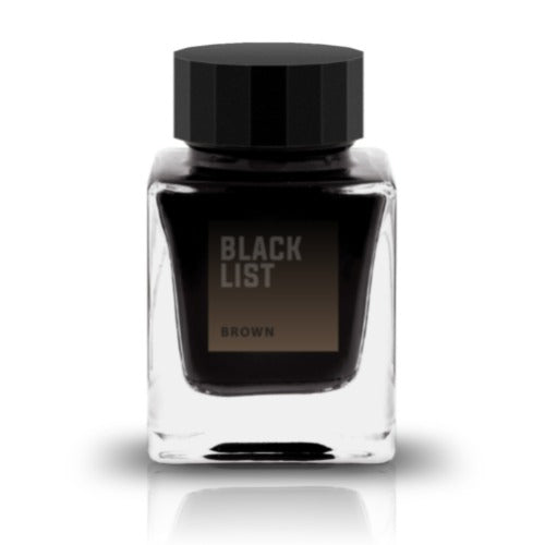 Tono & Lims Ink Bottle - Black List - Brown - 30ml