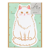 Midori Letter Set Die Cut - Cat