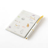 Midori Pocket Diary 2025 - Cat - Mini