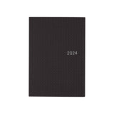 Hobonichi Techo HON 2024 - A5 - Paper Series: Black Gingham - English