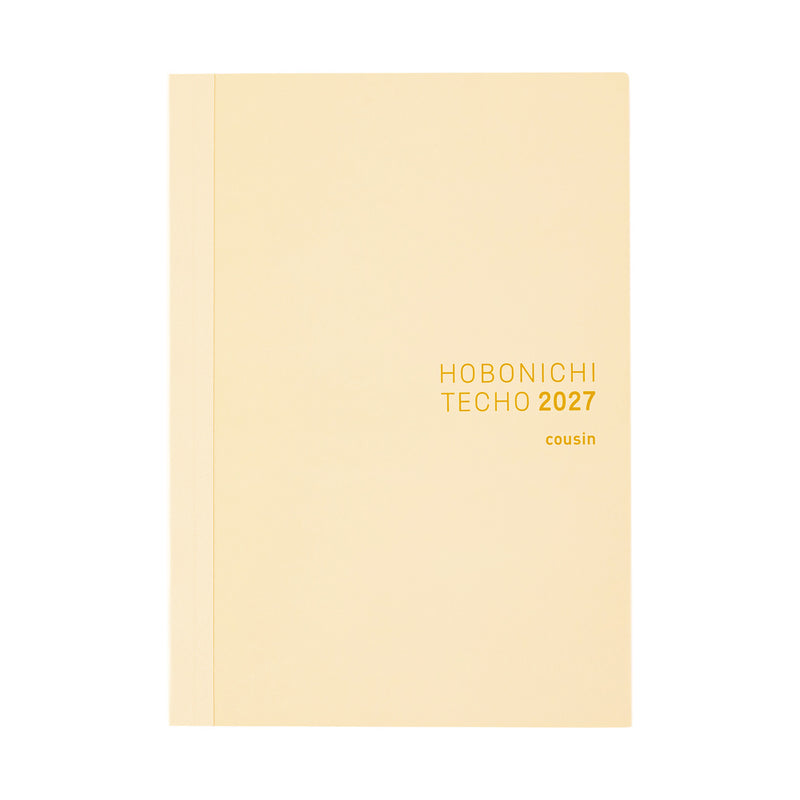 Hobonichi Techo Cousin 2027 - English Edition - A5