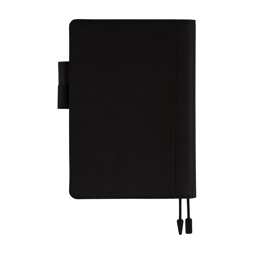 Hobonichi Techo Cousin Book & Cover 2026 - Colors: Black x Clear Blue - A5