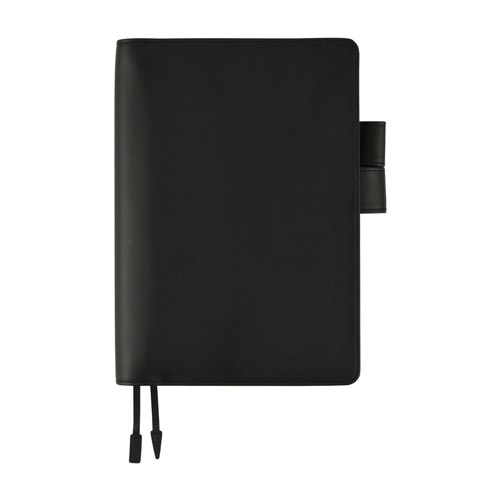 Hobonichi Techo Cousin Book & Cover 2026 - Leather: TS Basic - Black - A5