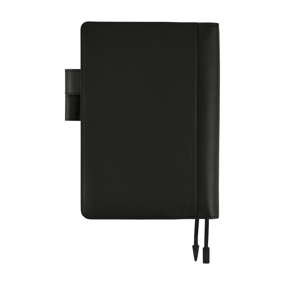 Hobonichi Techo Cousin Book & Cover 2026 - Leather: TS Basic - Black - A5