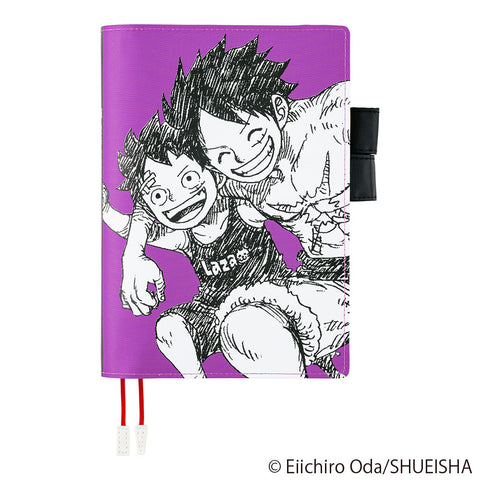 Hobonichi Techo Cousin Cover 2024 - ONE PIECE magazine: Straw Hat Luffy (Purple) (Order Starts October 1st)