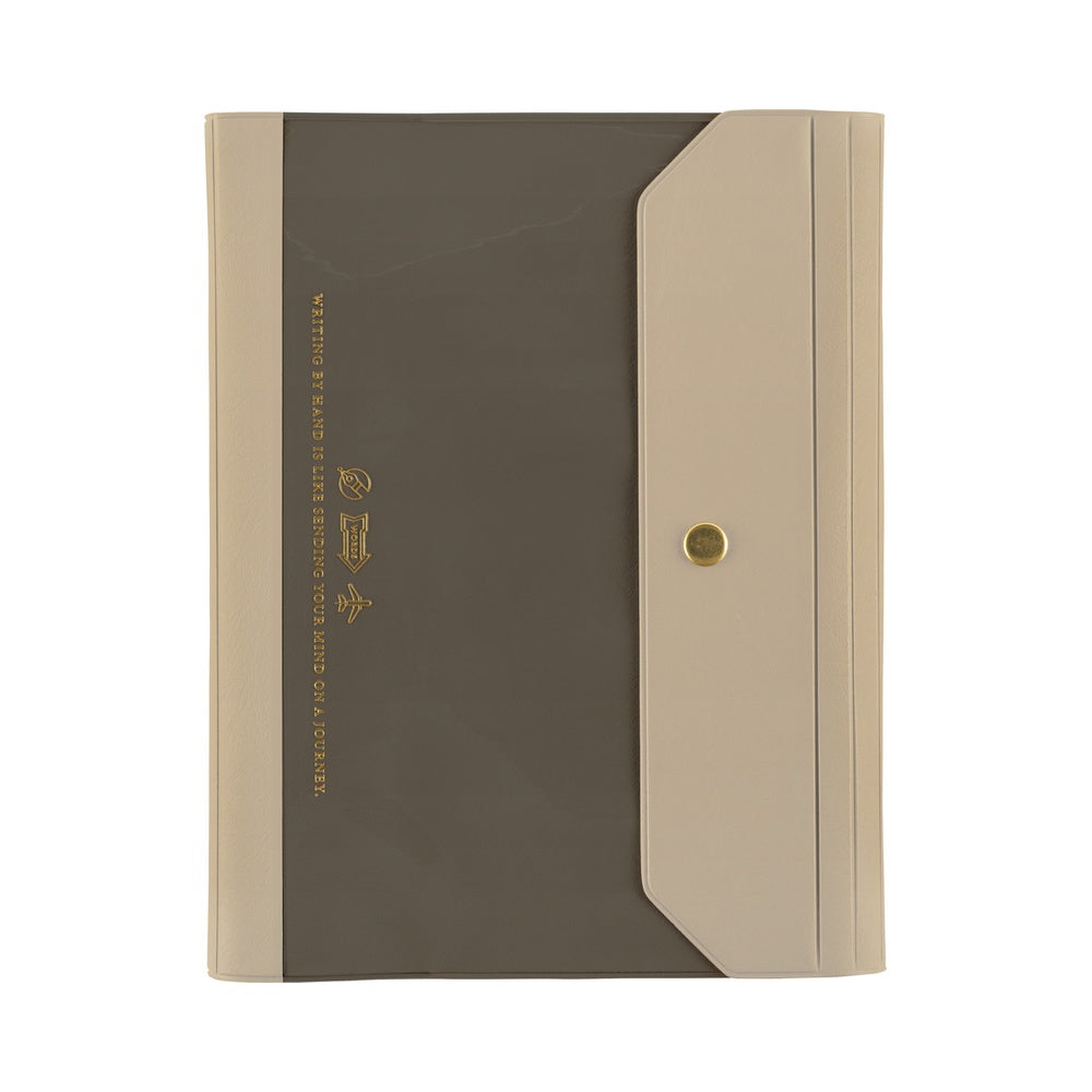 Hobonichi Techo Cousin Book & Cover 2026 - Alettone: Gray - A5