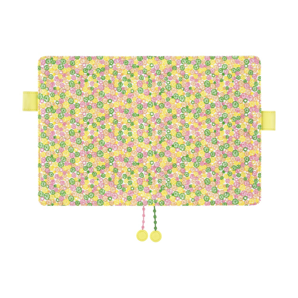 Hobonichi Techo Cousin Cover - minä perhonen: skyful (Yellow) - A5