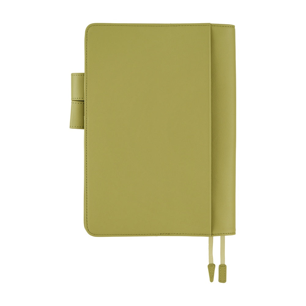 Hobonichi Techo Cousin Book & Cover 2026 - Leather: Sage Green - A5